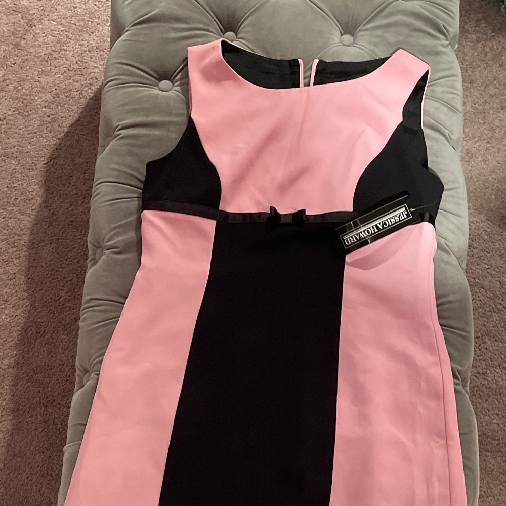 Black and pink Jessica Howard dress